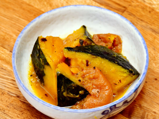 かぼちゃの梅肉煮