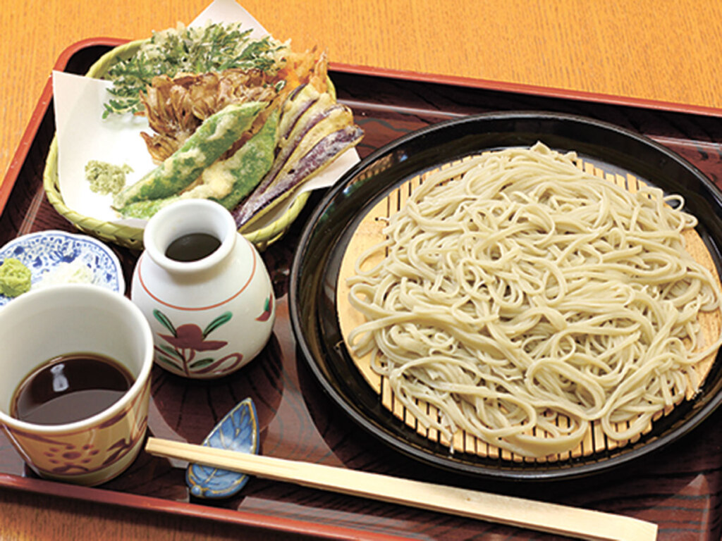 天ざる蕎麦 1,200円