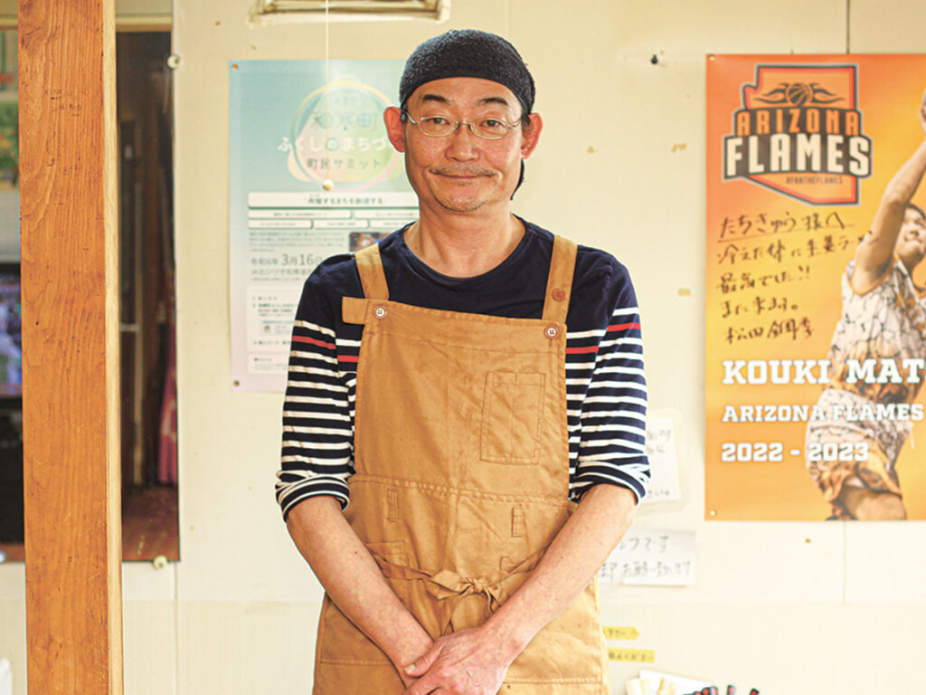 店主の清水さん<br /><br />
一杯一杯、丁寧に仕上げます