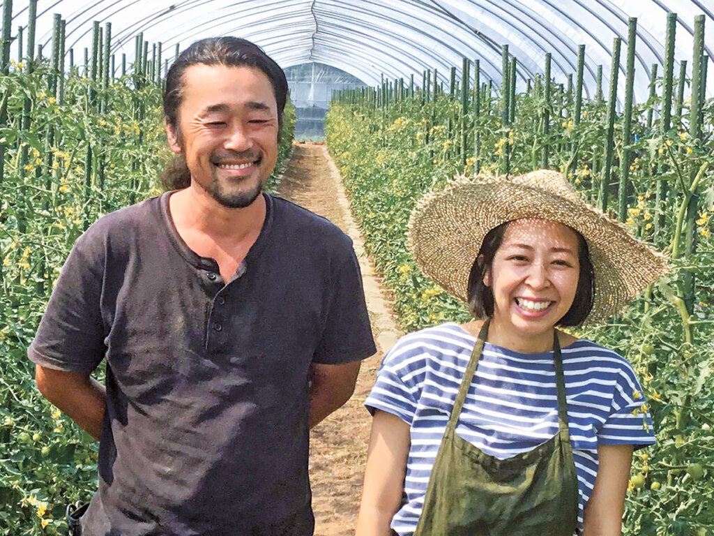 野菜と向き合う、齋藤夫妻