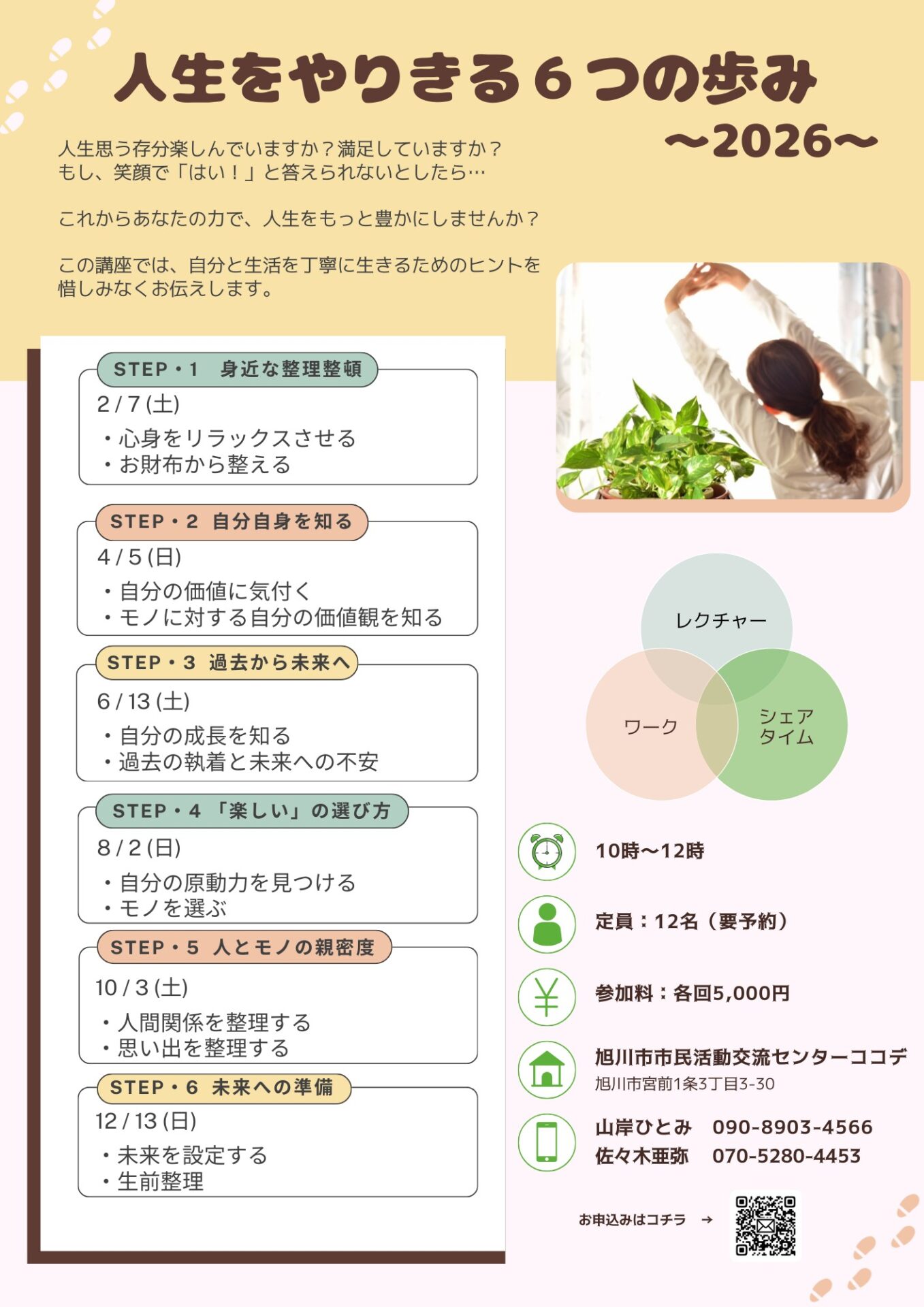 人生をやりきる6歩の歩み～2026～