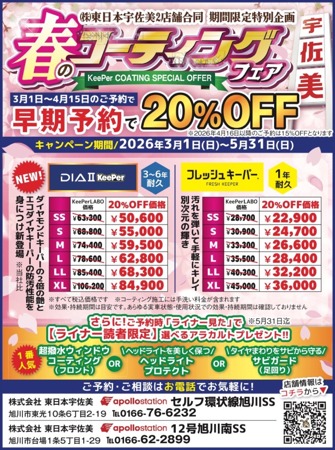 春のコーティングフェア